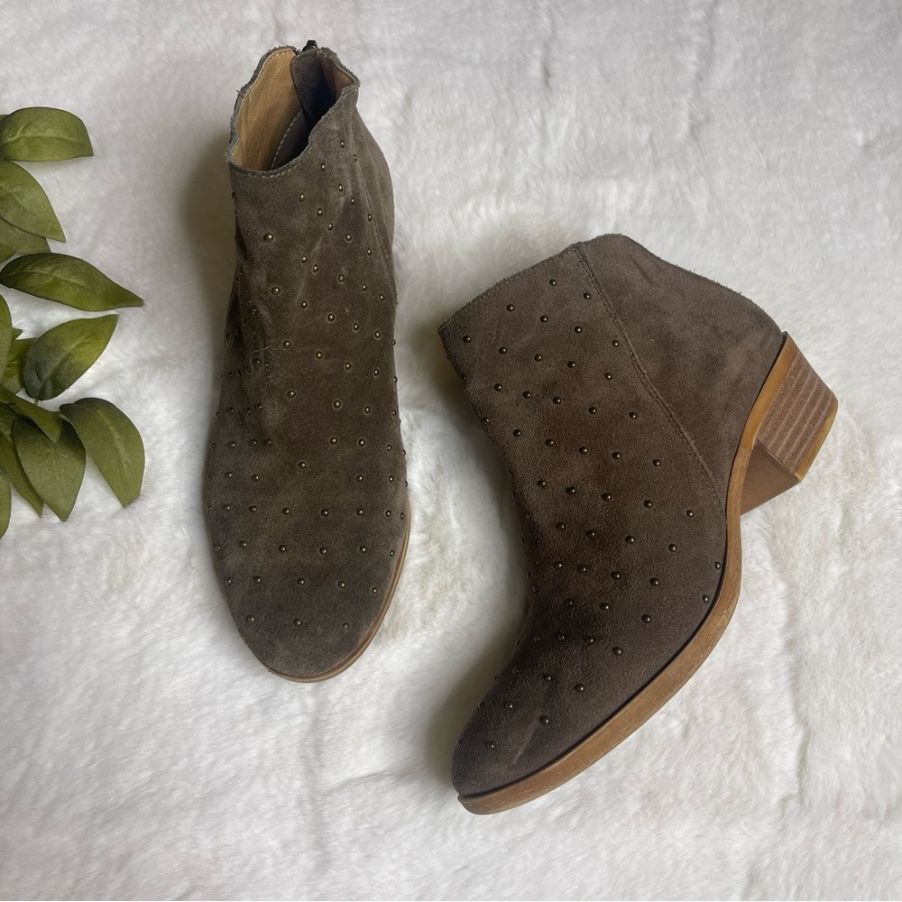 Lucky Brand Suede Booties